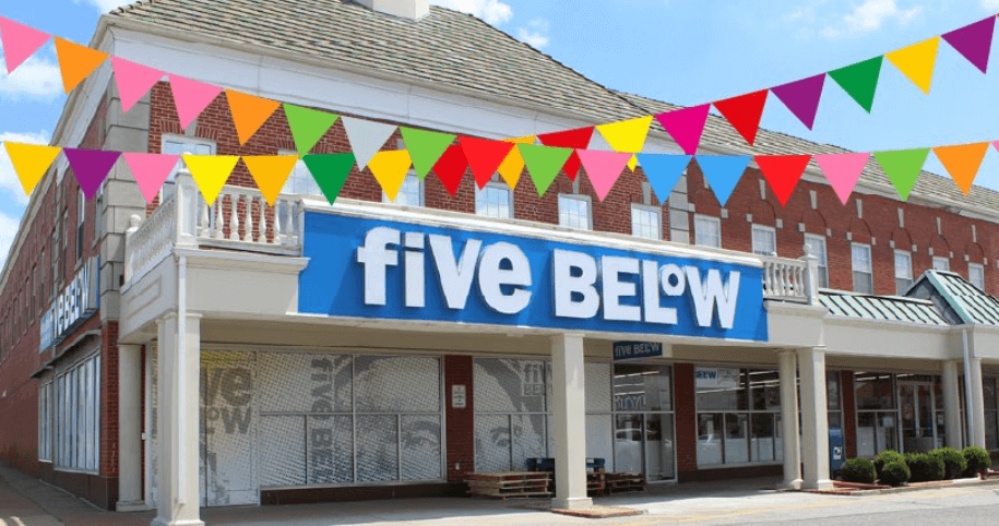 five below survey- branches 