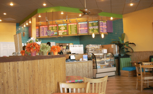 tropical smoothie cafe survey- interior 
