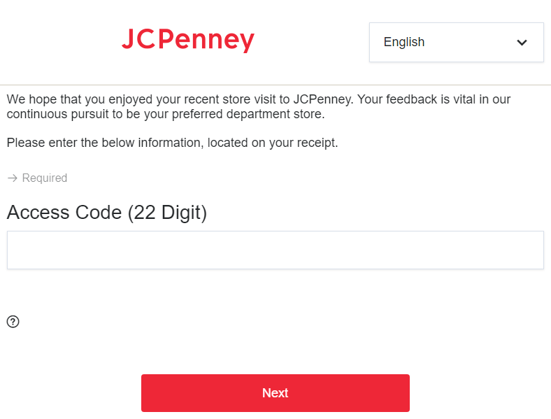 jcpenney survey 