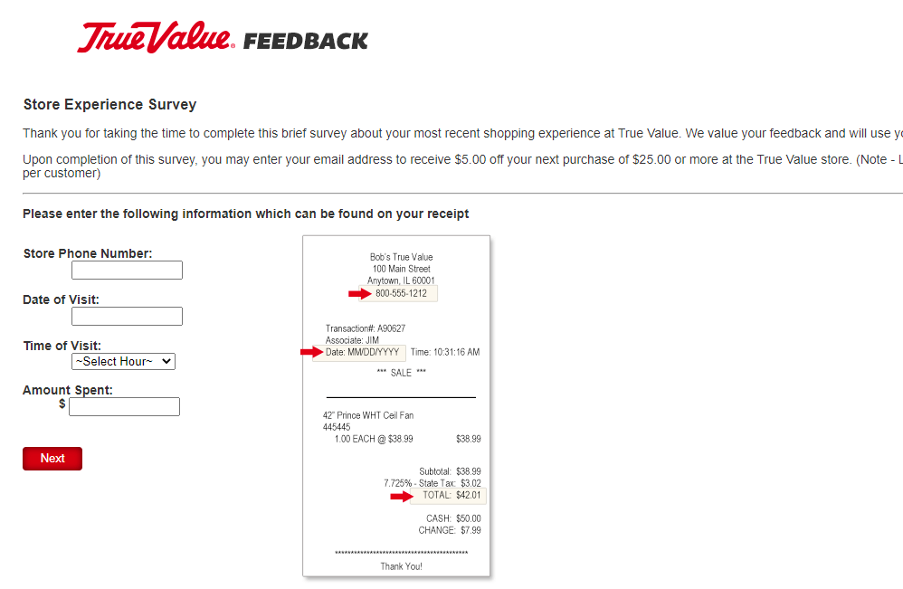 true value store survey