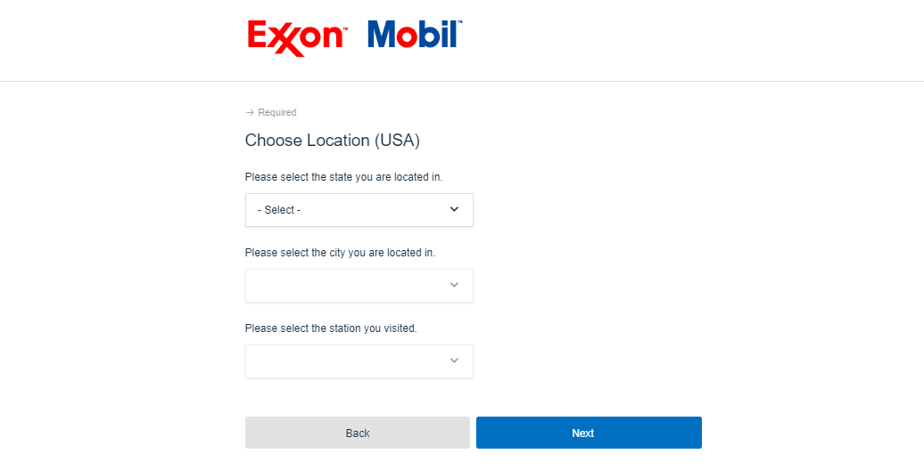 exxonmobil customer survey