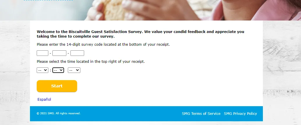 tell biscuitville survey