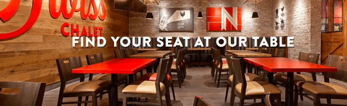 swiss chalet survey feedback