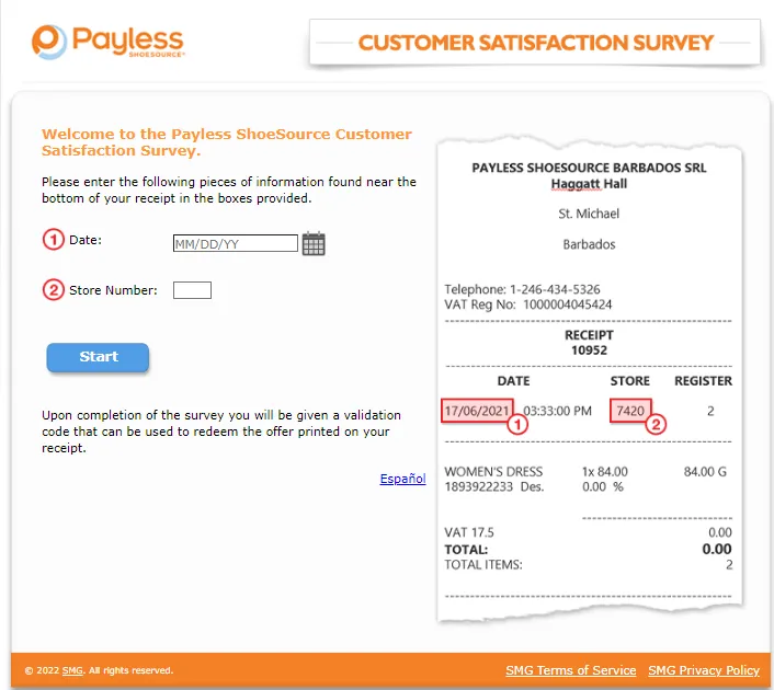 payless survey