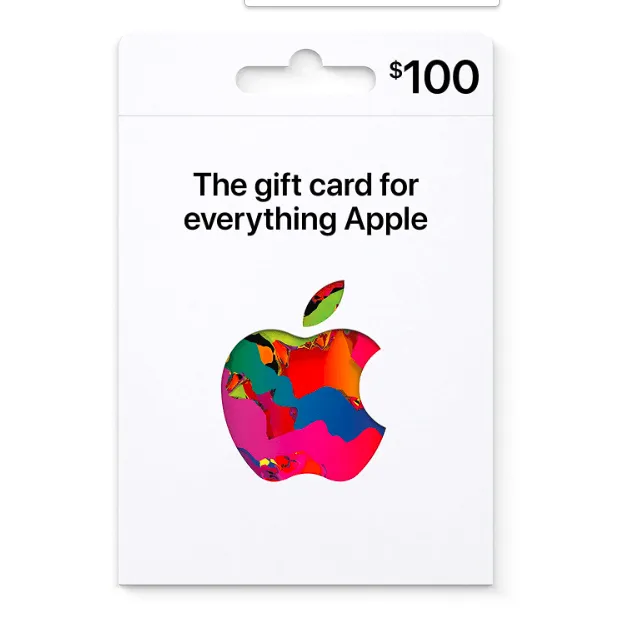 Apple gift card