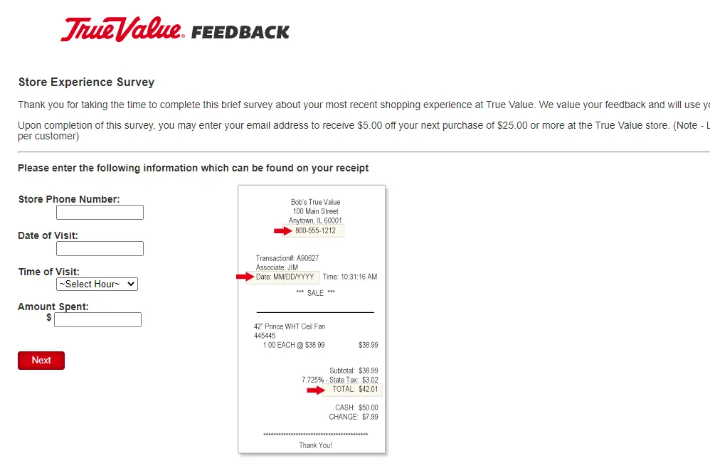 true value store survey