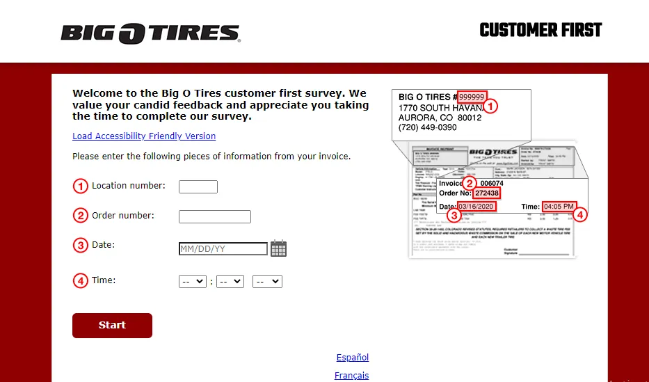 bigotires survey feedback